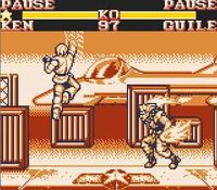 Street Fighter 2 sur Nintendo Game Boy